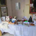 My Nowzad table selling Official Merchandise and  other items for the charity.