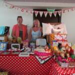 Fickle Floozie (Otherwise known as Dee!) with our friend Moya from Infinity Craft Shop.