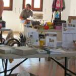 Nowzad stall, although the event wasn't for the charity this time, I still collected donations and sold merchandise for them.