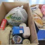 Food for those in need - thank you to everyone who donated something.